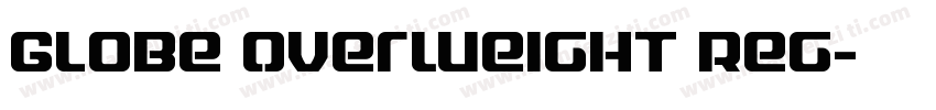 Globe Overweight Reg字体转换